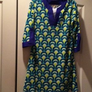 Womens dress mid sleeve, M